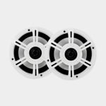 Plastimo Marinhögtalare Bluetooth Speaker White, med bluetooth, 7.1" (180 mm), 80 W, vit, för infällt montage, vita frontar, 2-pack