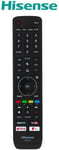 Genuine EN3G39 Remote Control for Hisense 4K ULED TVs