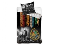Harry Potter Hogwarts Dark Sängkläder, 100 procent bomull