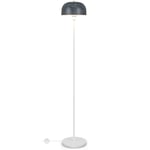 146cm golvlampa med fotkontakt & E27 lampfot & lampskärm golvlampa
