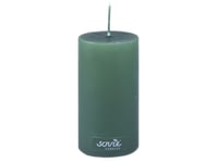 Hunter Green Blockljus 5X10 Cm