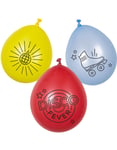6 st 23 cm Ballonger - Disco Fever