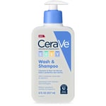 CeraVe Baby Wash & Shampoo, 8 oz 237 ml (Pack of 1)