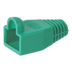 Böjskydd till RJ45-kontakter, 10-pack, grönt