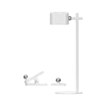 3W LED Bordlampa - Upp/Ner, Magnetisk, Touch, Dimbar, 3i1, Vit, Hus - Dimbar : Dimmer inbyggd, Kulör : 3-i-1