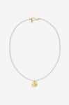 Edblad - Halsband Pearl Signet Multi Gold - Guld
