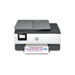 Imprimante HP tout-en-un jet d'encre Officejet pro 8014e - Idéal pour les professionnels - 9 mois d'Instant Ink inclus avec HP+ - Neuf