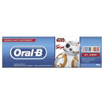 Oral-B Dentifrice Junior Star Wars 75 ml avec personnages Disney pour enfants de 6 ans