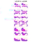 Love'n Layer   Abstraction Dahlia Purple