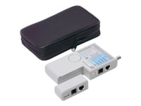 Startech.Com Professionell Multifunktionell Rj45 Rj11 Usb- Och Bnc-Kabeltestare - Nätverkstestare