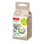 NUK Nuk Paket Med 2 Nappar - 18-36 Månader Eucalyptus