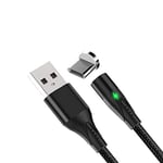Kurphy Magnetic USB Cable 3 In 1 Phone Cables Fast Charging USB Type C Cable Micro USB Cable Chargeing USB Cord