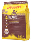 JOSERA Balance (5 x 900 g) | Croquettes pour chien senior à teneur réduite en graisse et protéine | Sans gluten | Nourriture Super Premium pour chien âgé peu actif | Lot de 5