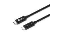 MicroConnect - Thunderbolt-kabel - 24 pin USB-C (hann) til 24 pin USB-C (hann) - USB 3.1 Gen 2 / Thunderbolt 4 - 1.5 m - USB Power Delivery (100 W), 8K 60Hz støtte - svart