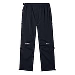 Berghaus Men's Paclite Gore-Tex Waterproof Overtrousers, Lightweight, Durable, Black, XL Long (33 Inches)