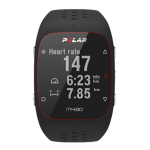 Polar M430, Montre sport GPS de course à pied, Noir