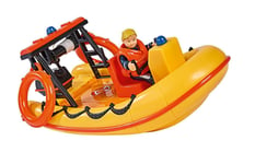 Simba 109251047 Fireman Sam Neptune Boat with Penny Figure in Diving Outfit, wit