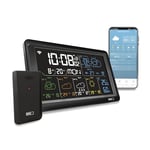 Station Météo WiFi TFA Dostmann ID-02 - Prévisions 3-6 Jours, Capteur Extérieur, Alerte Météo
