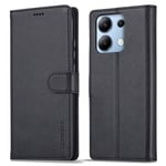 LC.IMEEKE Xiaomi Redmi Note 13 4G Fodral - Svart