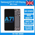 Samsung Galaxy A71 SM-A715 Incell TFT LCD Screen Display Touch Digitizer +Frame