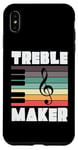 Coque pour iPhone XS Max Treble Maker Fun Music Note Pianiste Musicien Piano Player