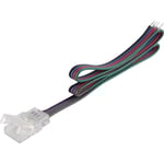Värdeskyddad kontakt RGB 4-stift, 500 mm (2-pack)