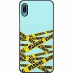 Huawei Y6 (2019) Hard Case (svart) Warning