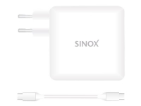 Sinox - Replacement - strömadapter - AC 100-240 V - 87 Watt - för Apple MacBook Pro 15.4 (Late 2016, Mid 2017, Mid 2018, Mid 2019) MacBook Pro 16 (Late 2019)