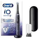Oral B iO7 Black Electric Toothbrush with Travel Case - Toothbrush