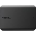 Toshiba Canvio Basics - Disque dur - 2 To - externe (portable) - 2.5" - USB 3.2 Gen 1 / USB 2.0 - noir mat