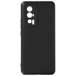 Xiaomi Poco F5 Pro Case Resistant Silicone Gel Flexible Thin Light Black