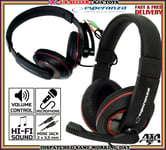 Gaming Headset Headphones With Microphone For PC Laptop Skype Light Weight Sonat