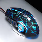 Usb Wired Computer Gaming Mouse Mechanical Game Mute