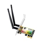 5374Mbps WiFi6E PCIe Adaptor Dual-Band 2.4G/5GHz WiFi Card PCI-Express WirO4