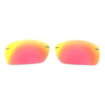 Walleva Fire Red Polarized Replacement Lenses For Maui Jim Lighthouse Sunglasses