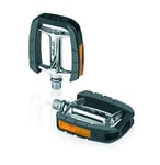 XLC City Comfort Pedals Silver/Black, 2501841100