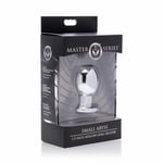 Master Series Small Abyss 1.5 Inch Hollow Anal Dilator METAL BUTT PLUG