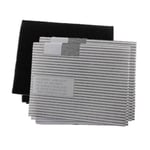 Cooker Hood Filters Kit for RANGEMASTER Extractor Fan Vent 1 x Carbon 2 x Grease