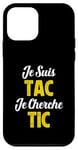 Je Suis TAC Je Cherche TIC - Déguisement TIC et TAC Duo Coque pour iPhone 12 mini