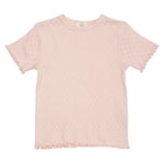 Copenhagen Colors T-shirt I Pointelle Dusty Rose | Rosa | 122 cm