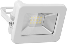 Goobay LED udendørs projektør, 10 W med 850 lm, neutralt hvidt lys (4000 K) og M16 kabelforskruning, egnet til udendørs brug (IP65)