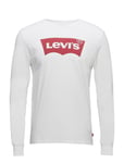Ls Std Graphic Tee Hm Ls White Tops T-shirts Long-sleeved White LEVI´S Men