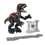 Fisher-Price Figurine Indoraptor Imaginext Jurassic World avec action coup de griffe et accessoires pour les enfants à partir de 3 ans, HRK70