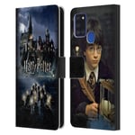 Head Case Designs Officially Licensed Harry Potter Castle Sorcerer's Stone II Leather Book Wallet Case Cover Compatible With Samsung Galaxy A21s (2020)