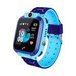 PHH Children's Waterproof IP67 Smart Watch Anti-lost Safe GPS Tracker Kids Gifts for Android IOS SOS Call (Color : 01 Waterproof)