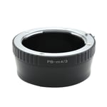 LingoFoto Mount Adapter Ring PB-M 4/3 for Praktica PB Lens to for Panasonic and for Olympus Micro 4/3 M4/3 M43 Micro M4/3 Camera Body