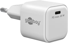 NANO GaN Strömadapter med USB-C PD 65W och snabbladdning (Kompakt) (datorladdare)
