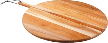 Tramontina Provence Planche à pizza, plateau de service, Ø 40 cm, bois de teck, durable