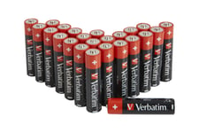 Verbatim – Alkaline battery AA 24 pack (49504)