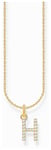 Thomas Sabo KE2247-414-14-L45V Letter 'H' Initial White Jewellery